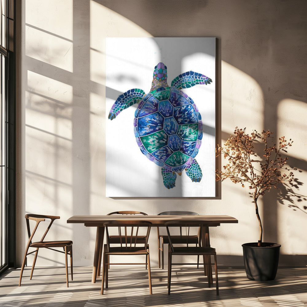 Turtle&#039;s Dreamscape | Canvas