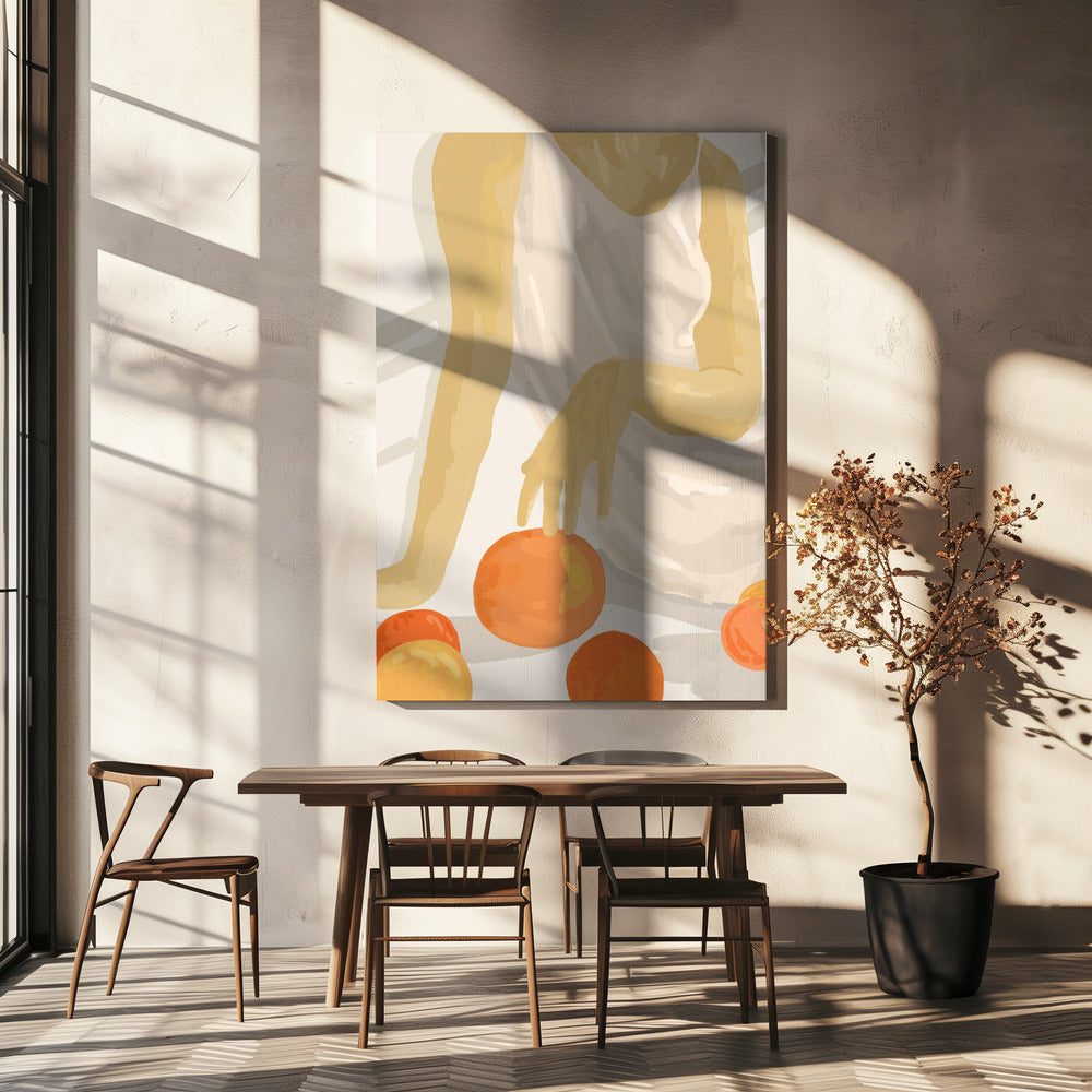 Tangerine Grace | Canvas