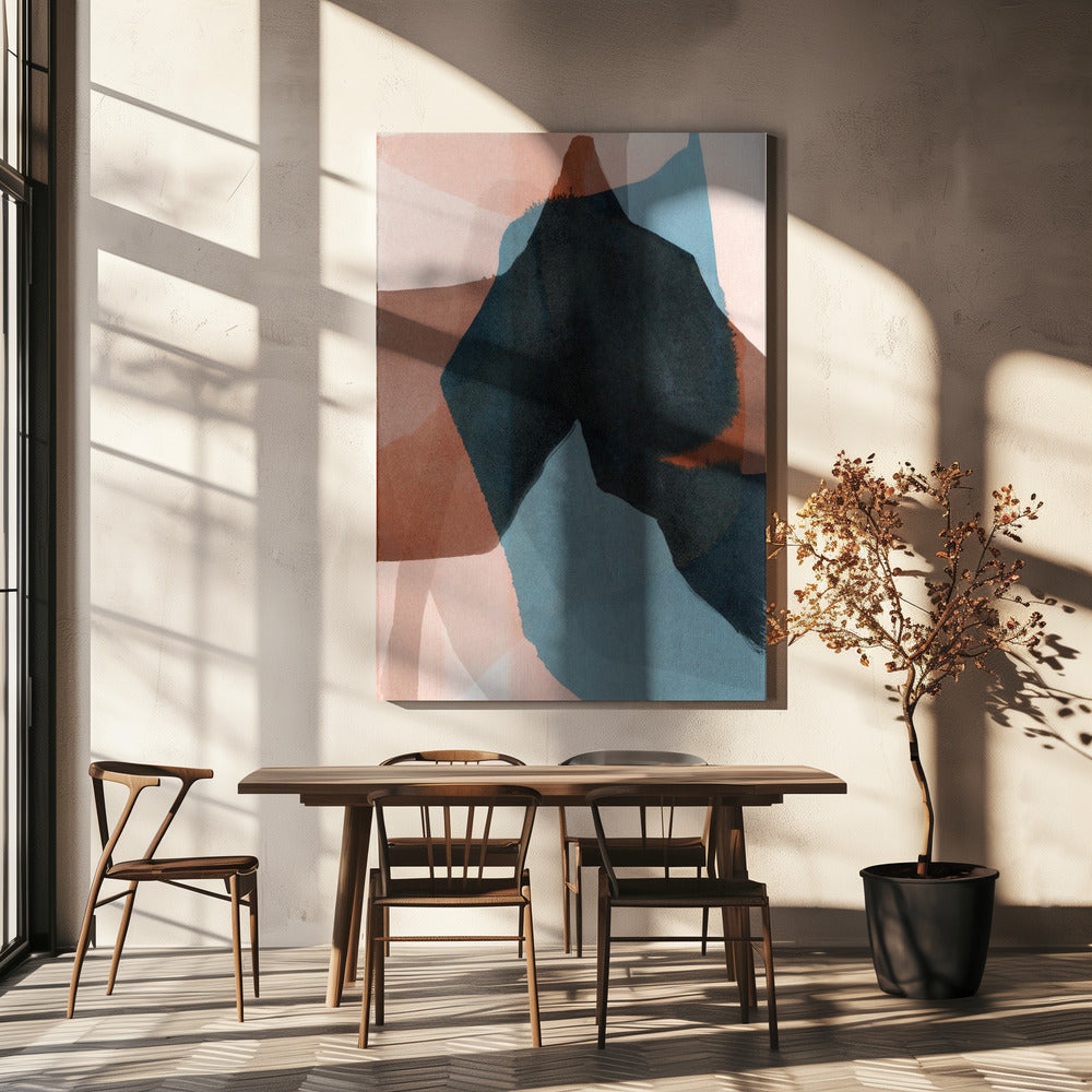 Abstract Dipped Landscape 4 | Canvas