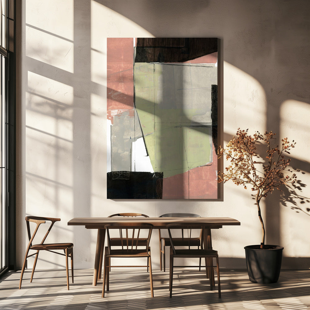 Abstract Neutral Architecture 1 | Canvas