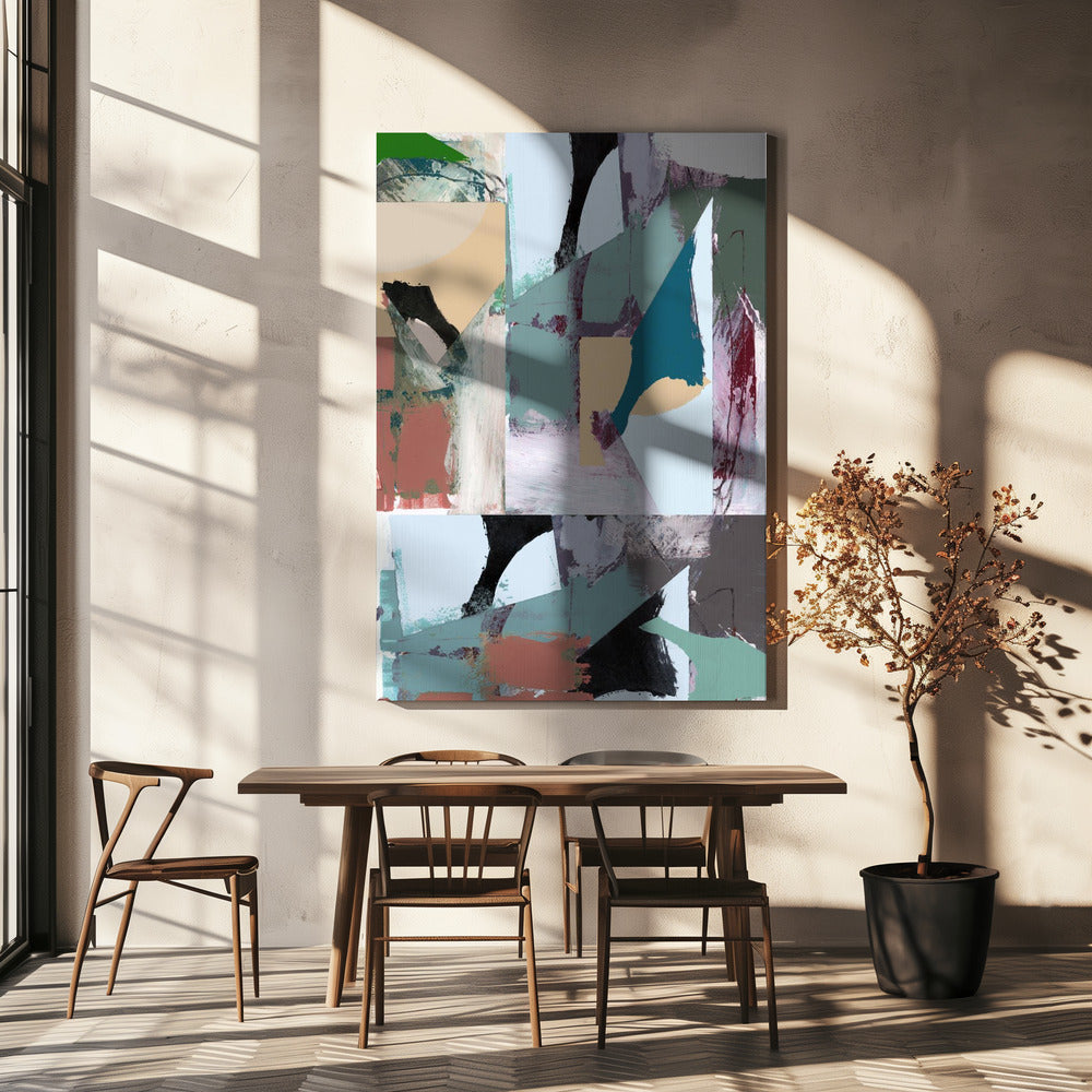 Abstract Shapes No1 | Canvas