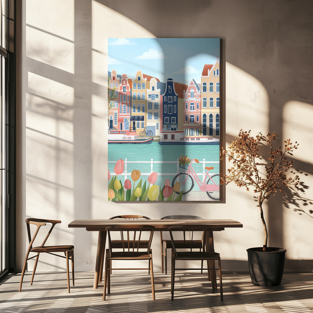 Amsterdam City | Canvas