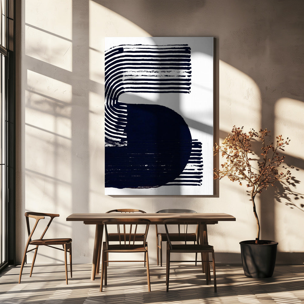 Abstract Bold Shapes 1 | Canvas