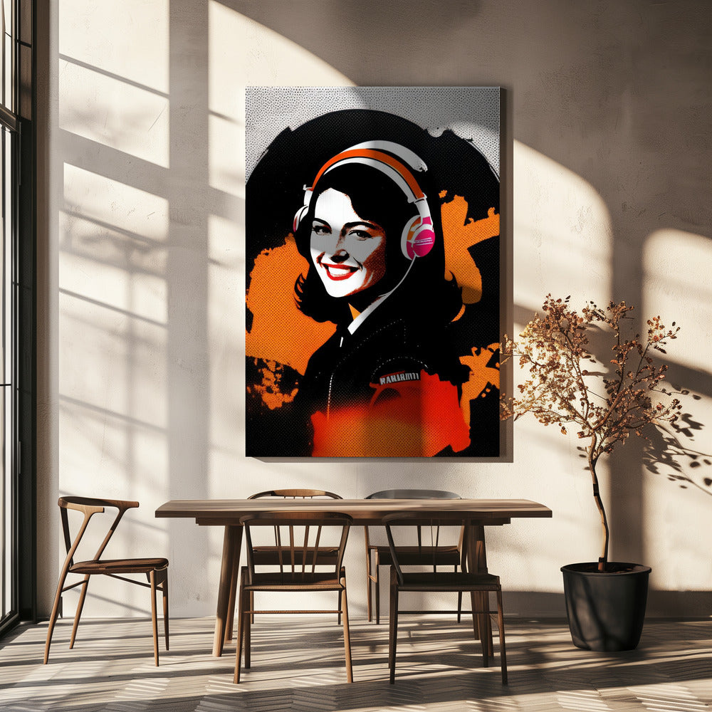A Lively Girl | Canvas