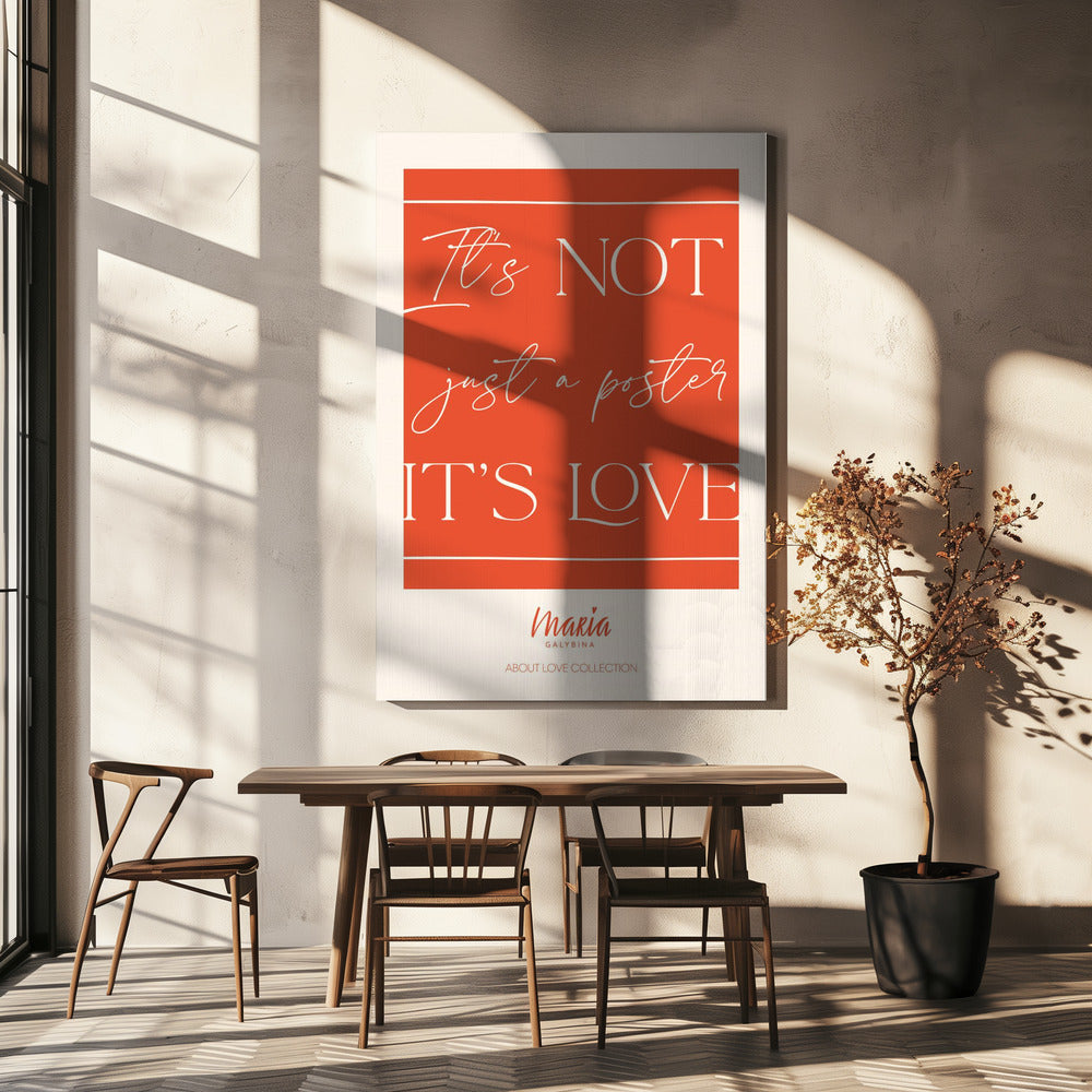 About Love. Poster | Canvas