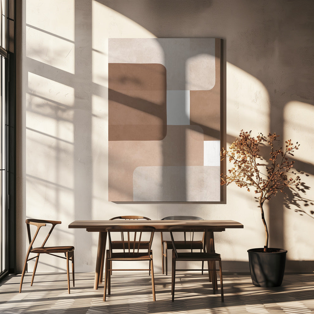 Boho watercolor strokes 2 | Canvas