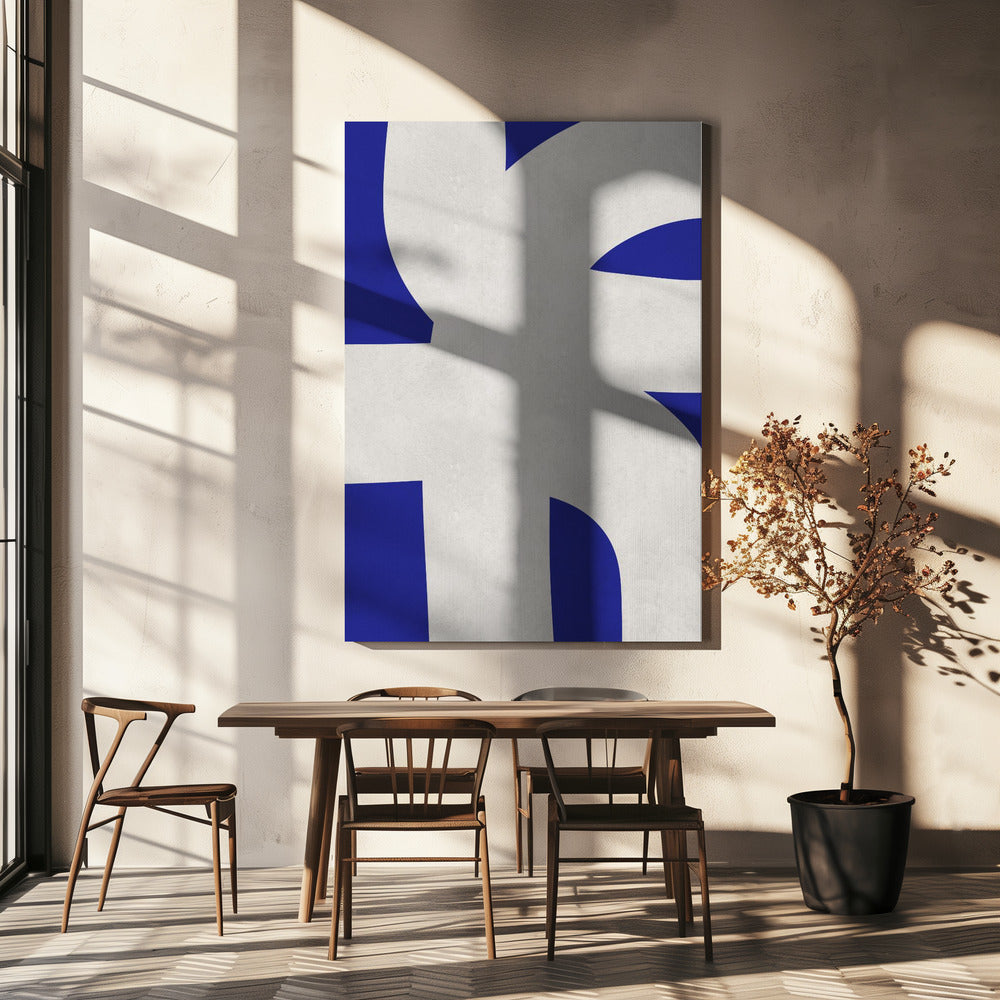 Undulating curves 7 | Canvas