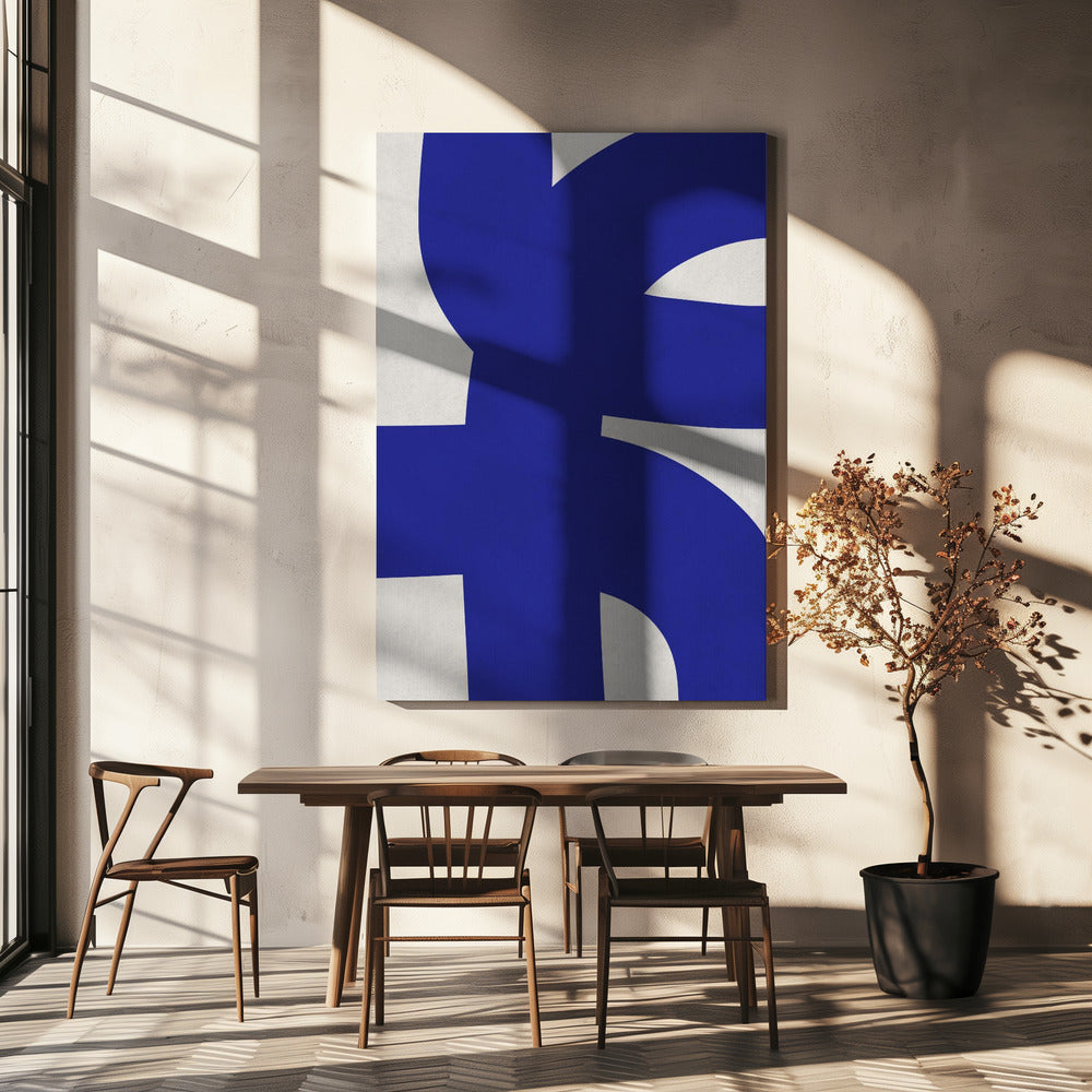 Undulating curves 5 | Canvas