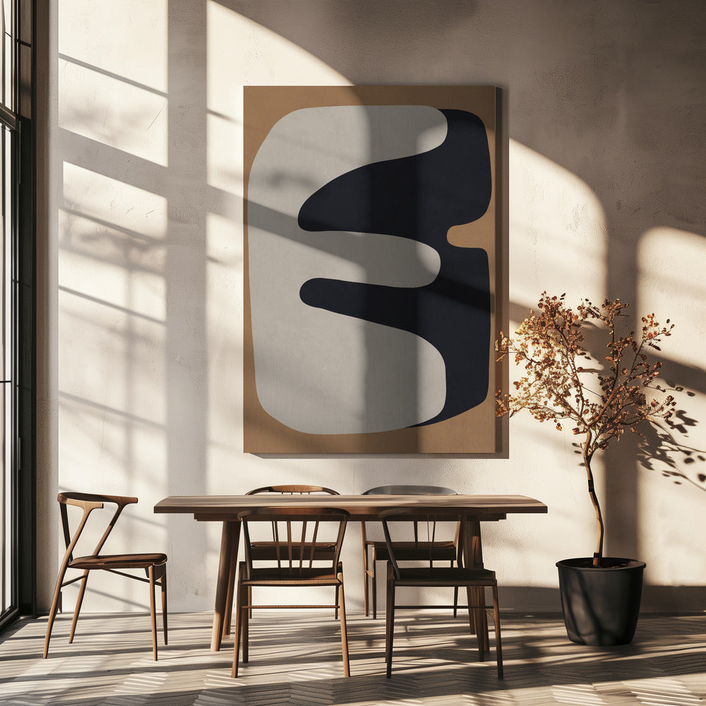 Brown and black art 3 | Canvas