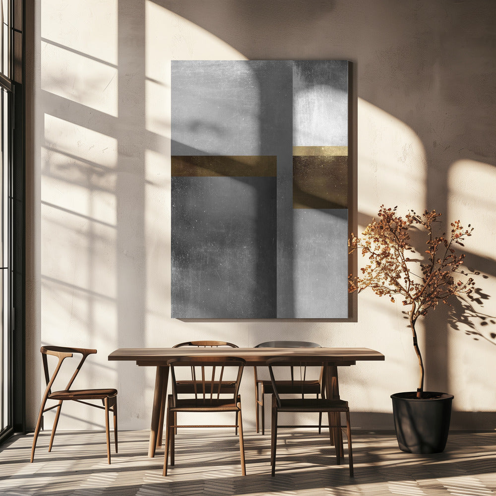 Gold and silver textures 6 | Canvas