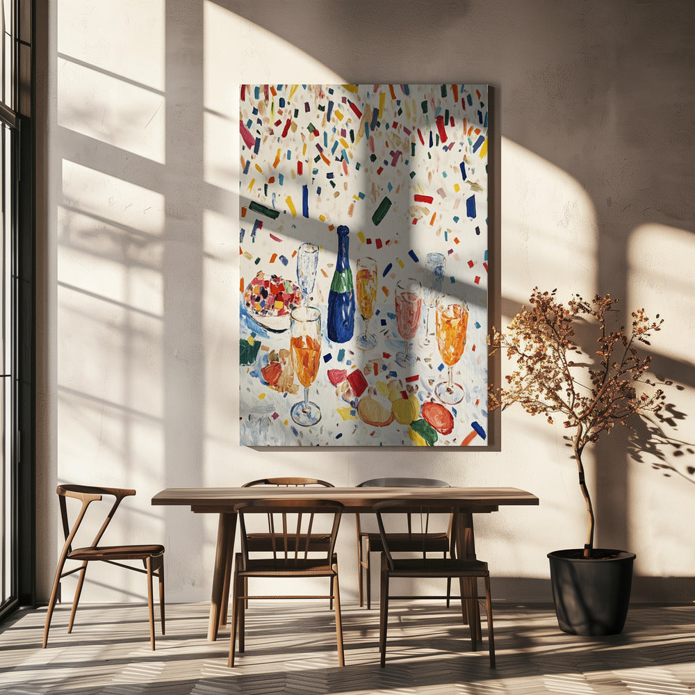 Vibrant Celebration | Canvas