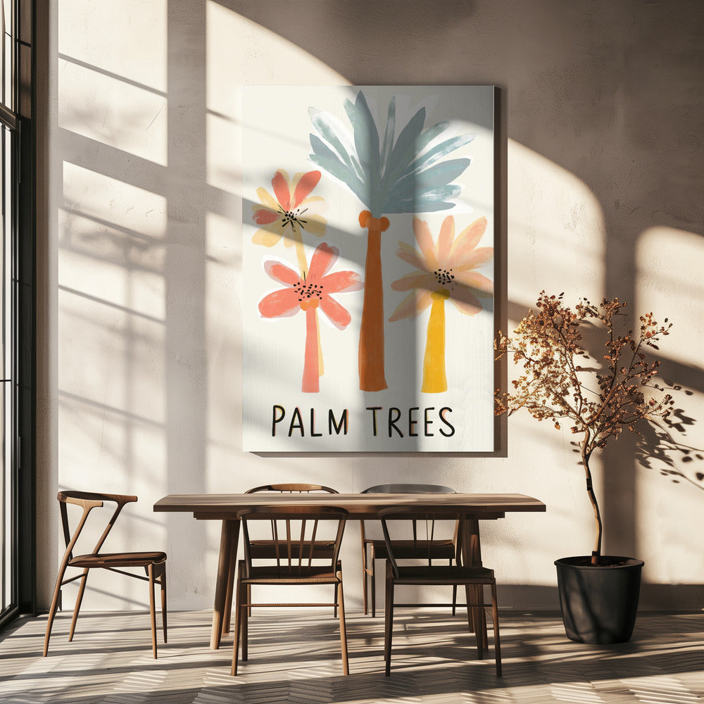 Tropical Blooms | Canvas