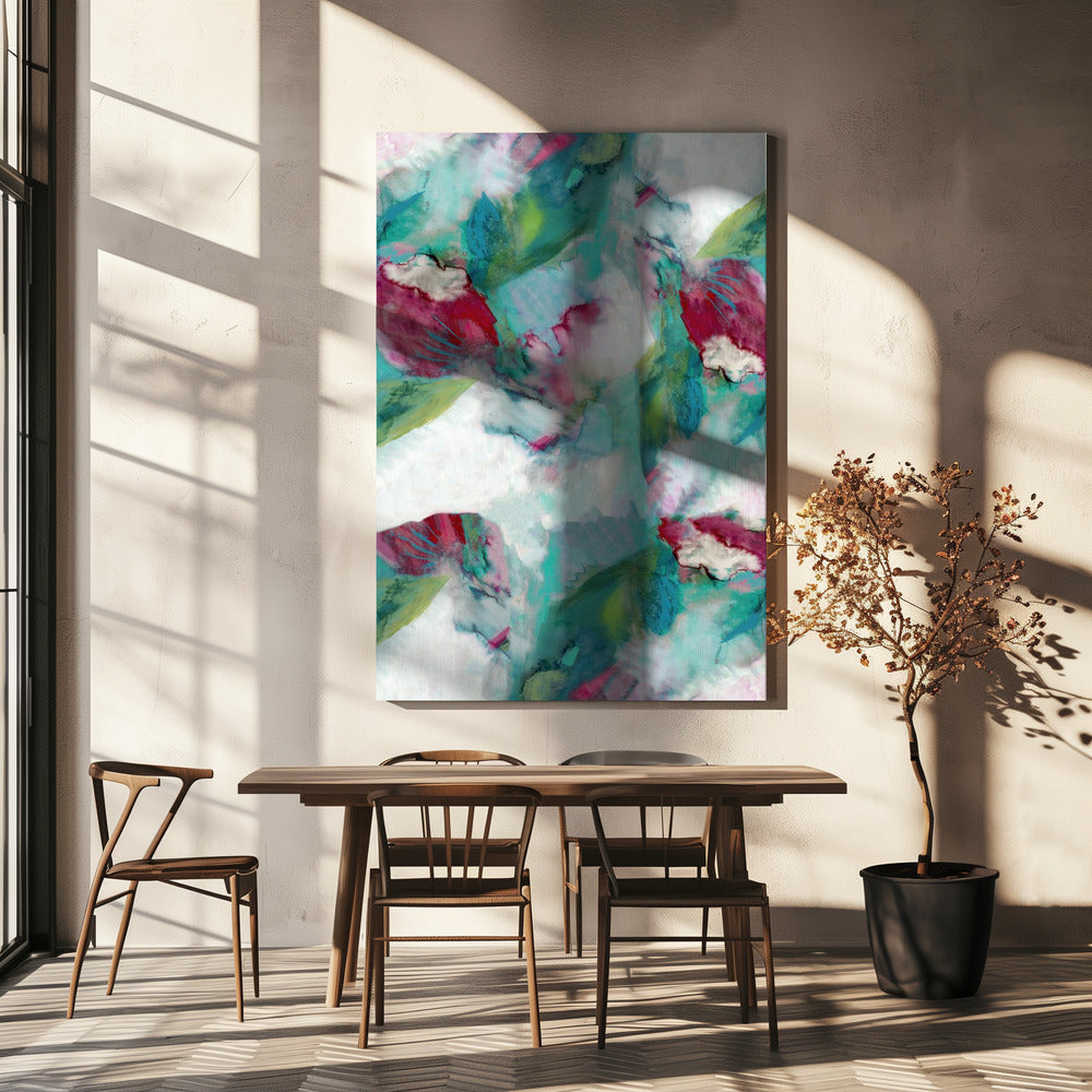 Bold Blossom Print No1 | Canvas