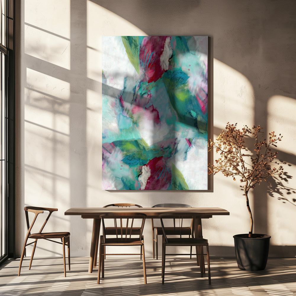 Bold Blossom Print No2 | Canvas