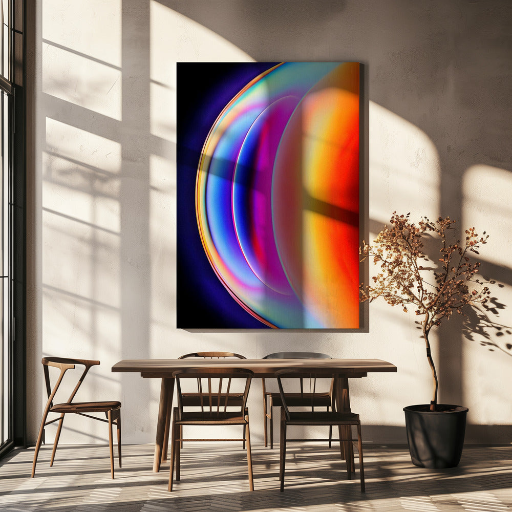 Paradise Gradient Halo | Canvas