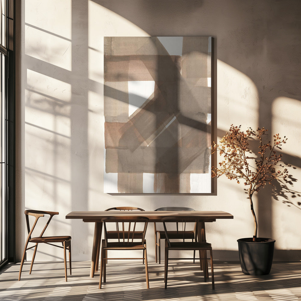 Abstract Cinnamon 1 | Canvas