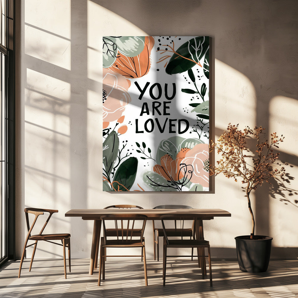 Floral Affirmation | Canvas