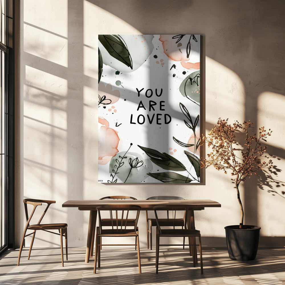 Floral Affirmation | Canvas