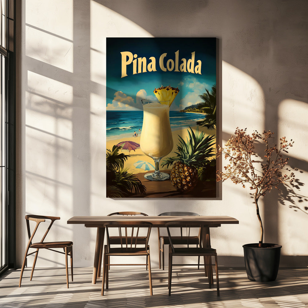 Pina Colada Vintage | Canvas