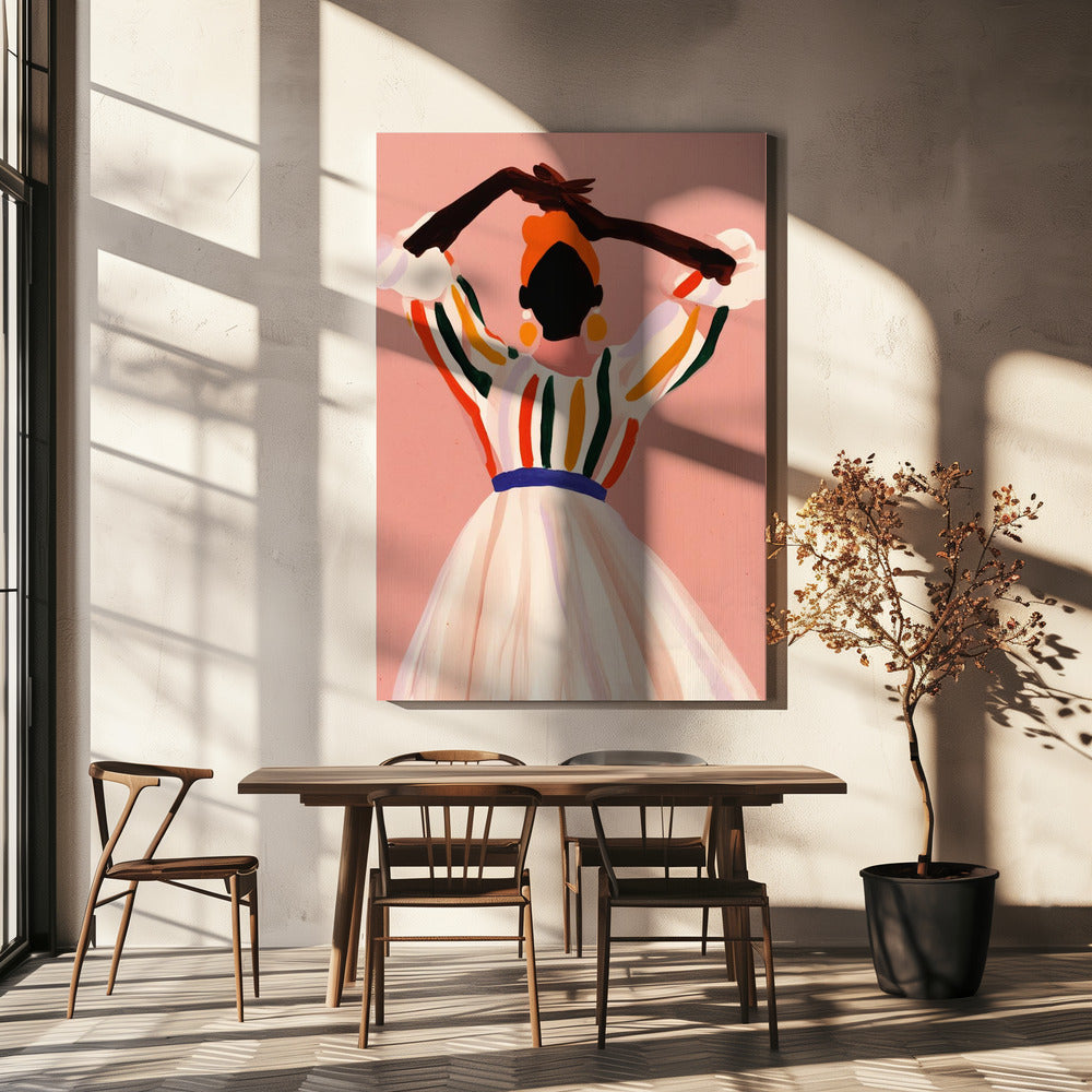 Vibrant Silhouette | Canvas