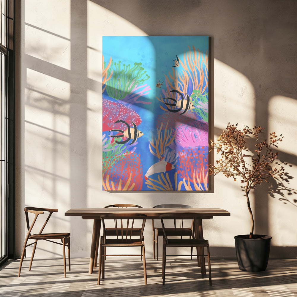 Coral Reef Reverie | Canvas