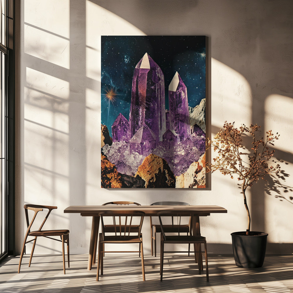 Crystal Collage | Canvas