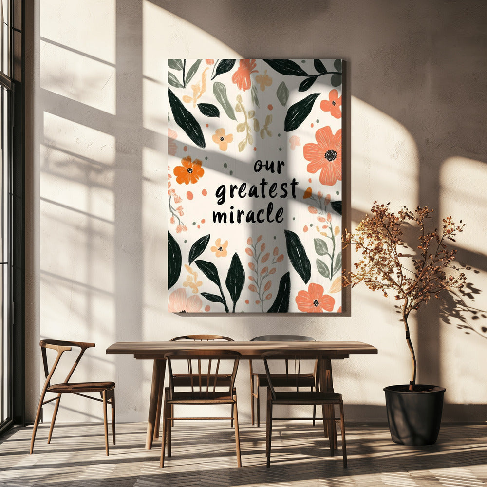 Floral Miracle | Canvas