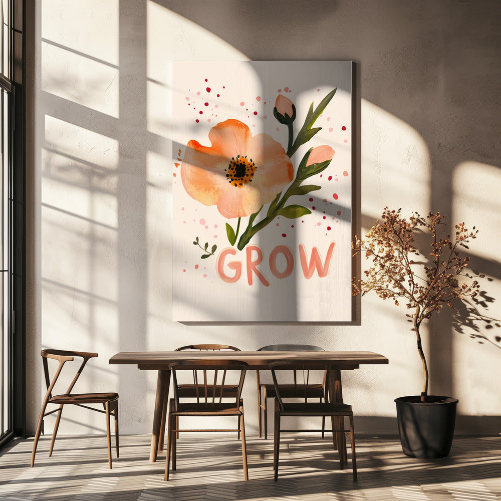 Floral Growth | Canvas