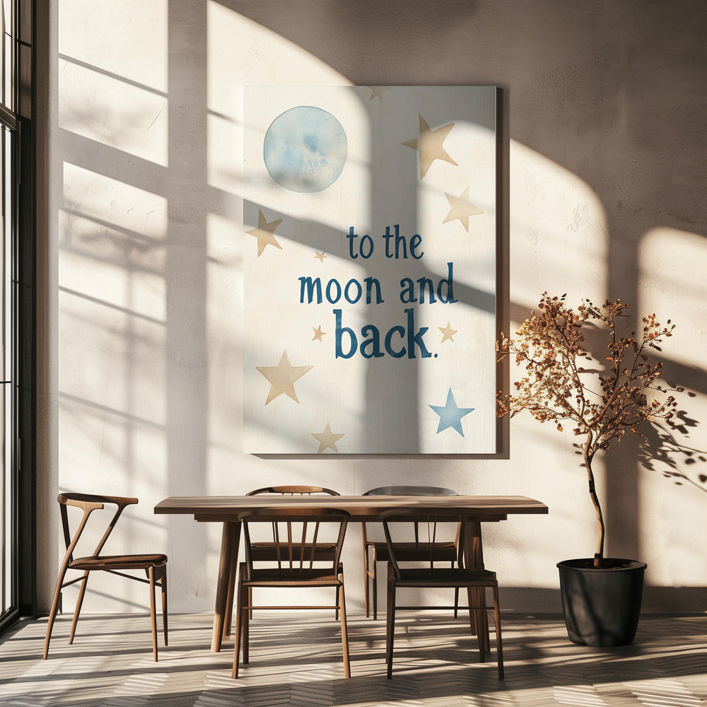 Lunar Love Journey | Canvas