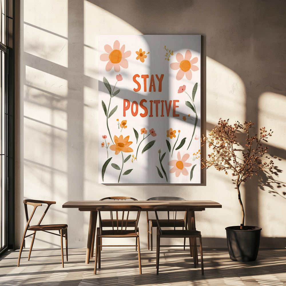 Floral Encouragement | Canvas