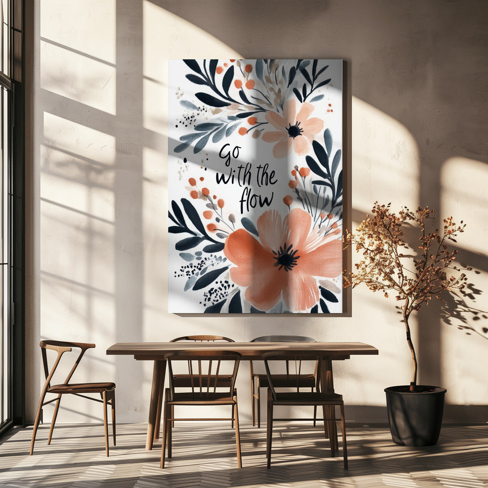 Floral Harmony | Canvas