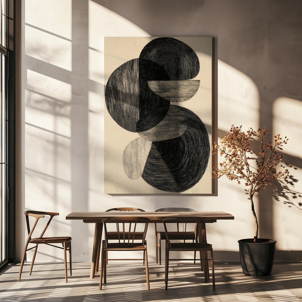 Black Freeform | Canvas