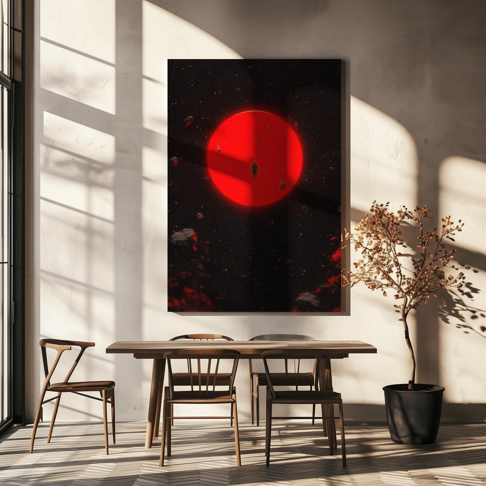 Red Moon | Canvas
