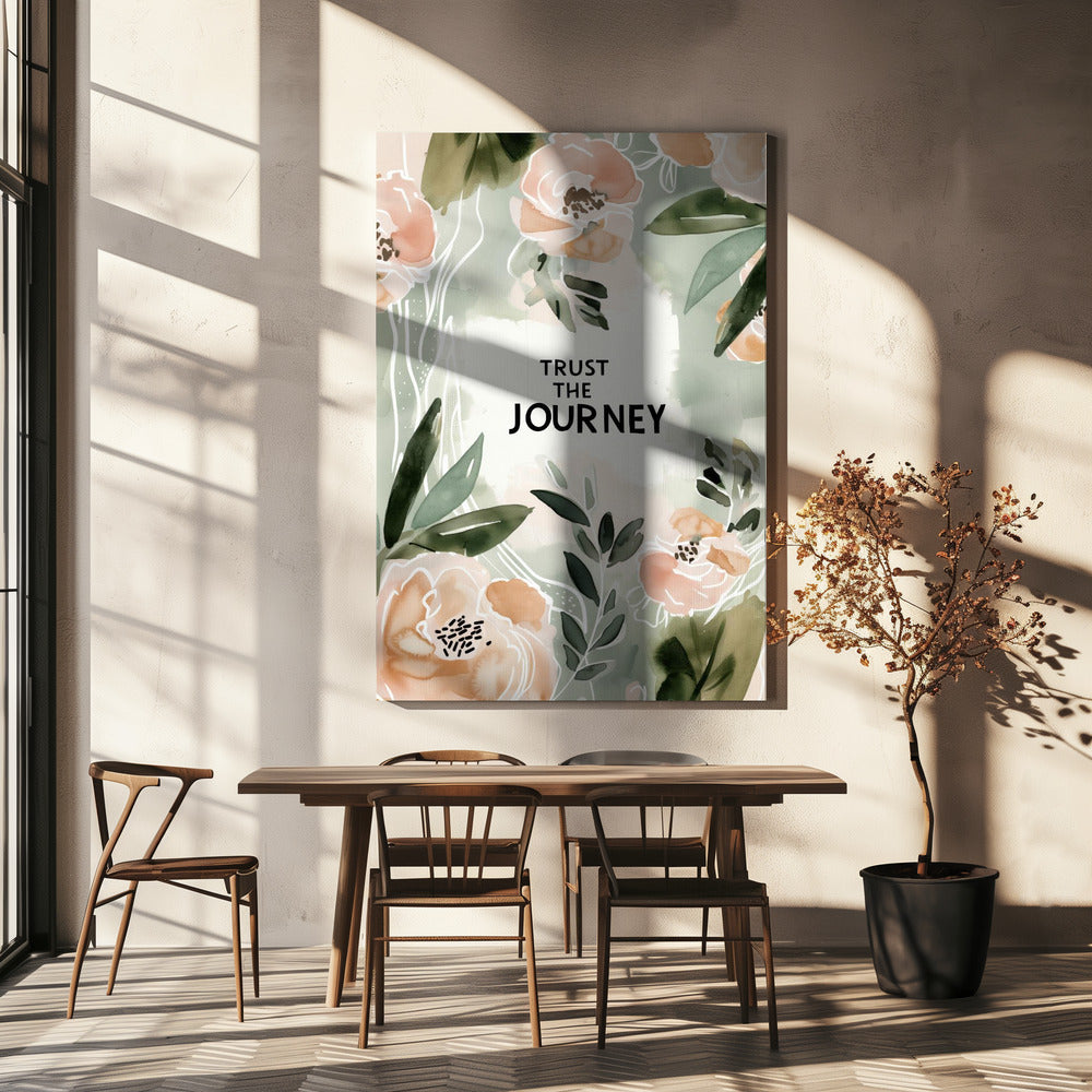 Journey in Bloom | Canvas