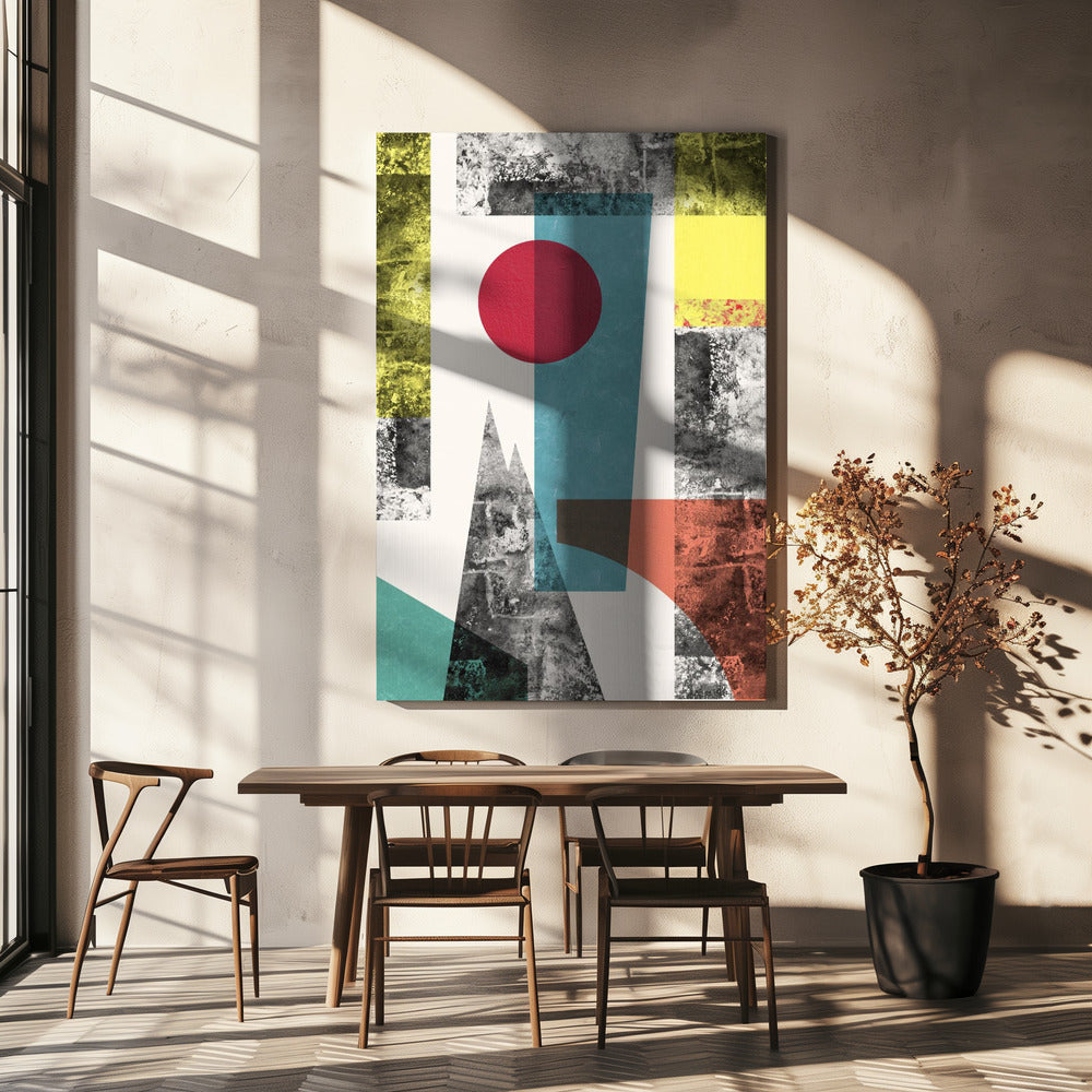 Geometric textures 4 | Canvas