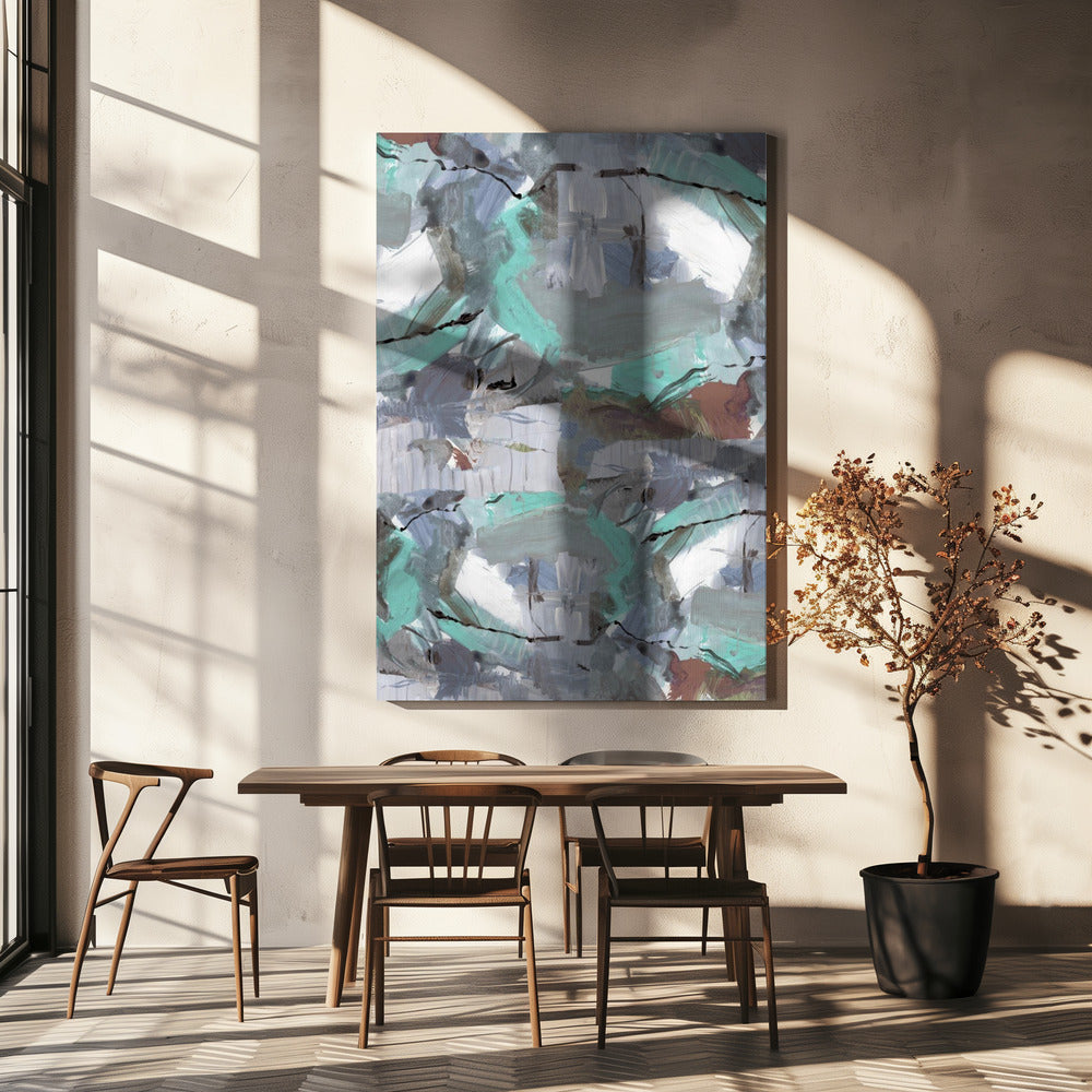 Abstract Soft Profile 4 | Canvas