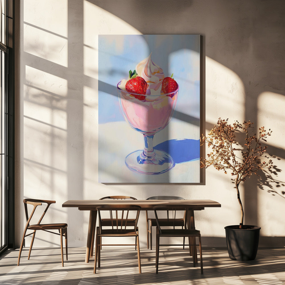 Strawberry Milk Shake | Canvas