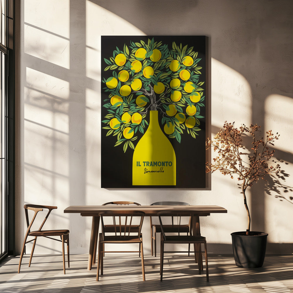 Limoncello Il Tramonto | Canvas