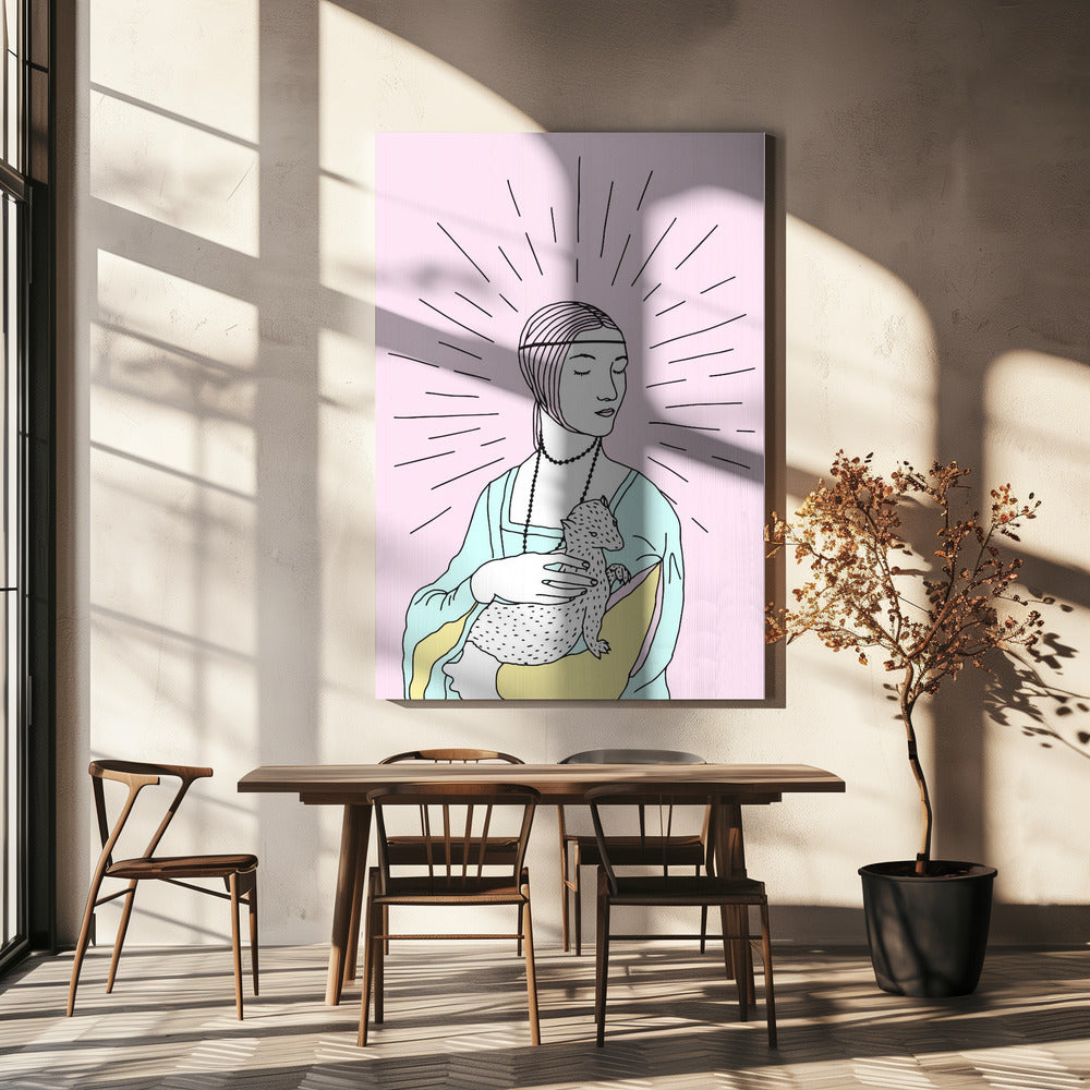 The Lady With An Ermin | Canvas