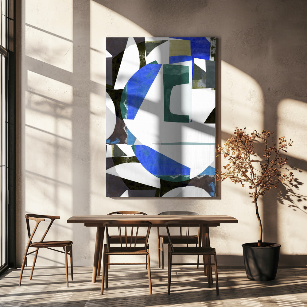 Abstract Cut Outs No 2 | Canvas