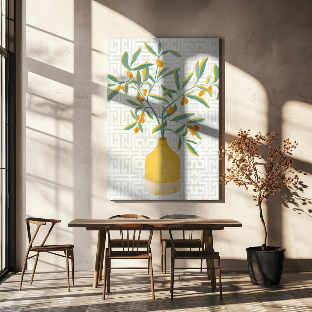 Chinese Citrus Tree | Canvas
