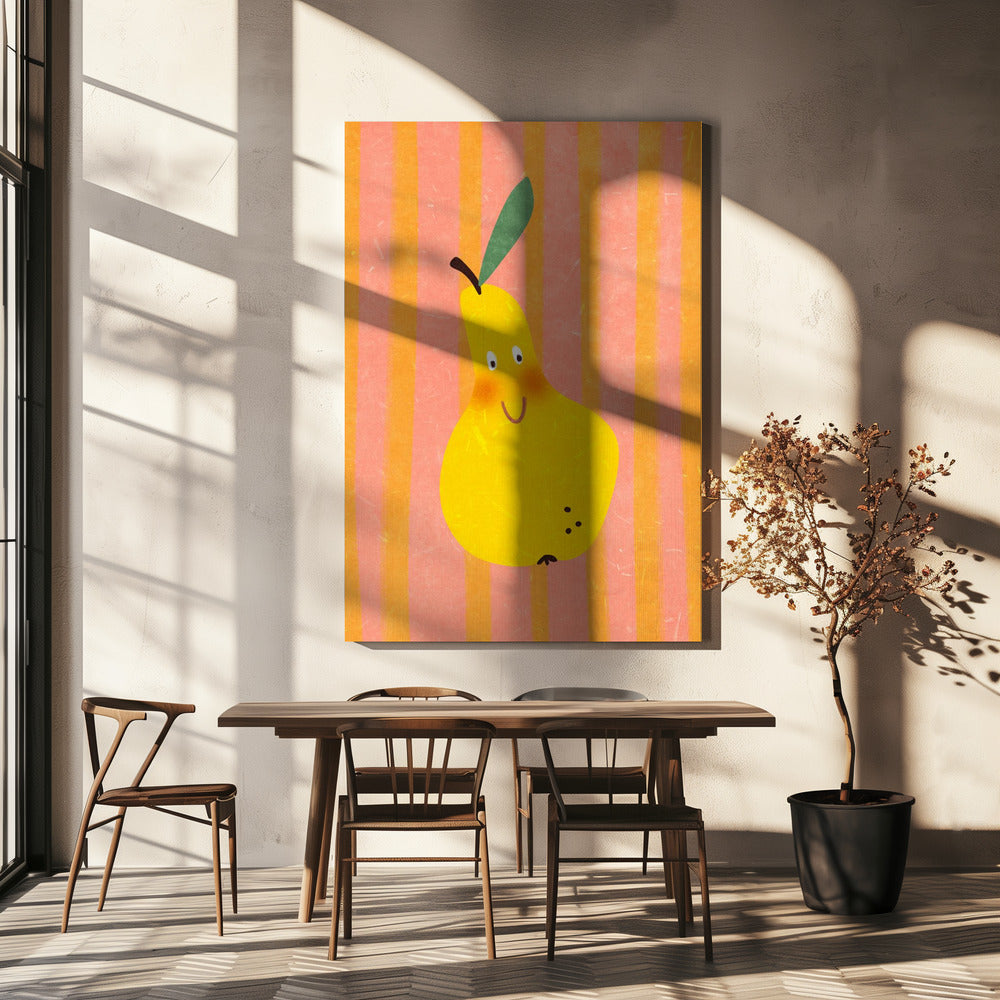 Hello pear | Canvas