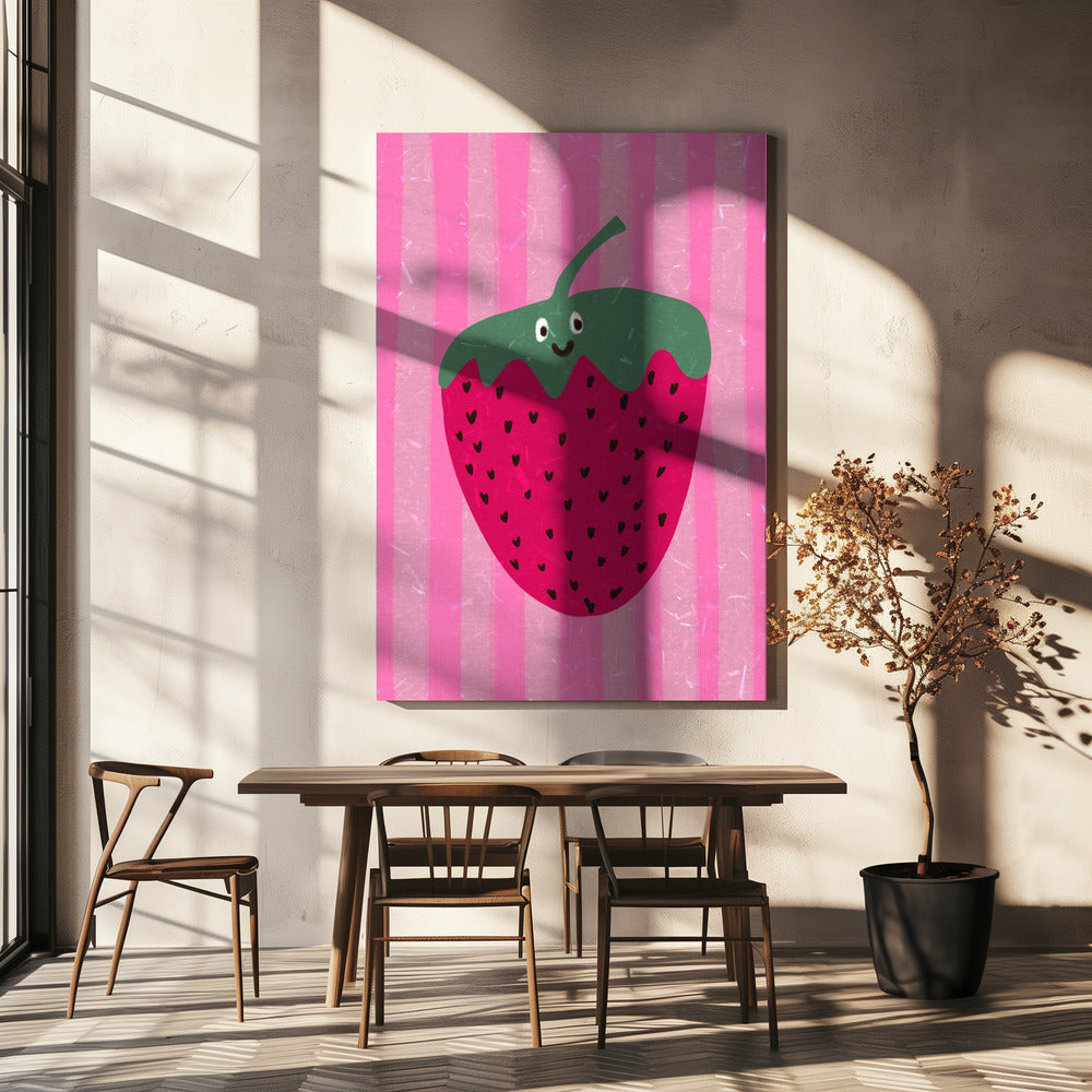 Hello strawberry | Canvas
