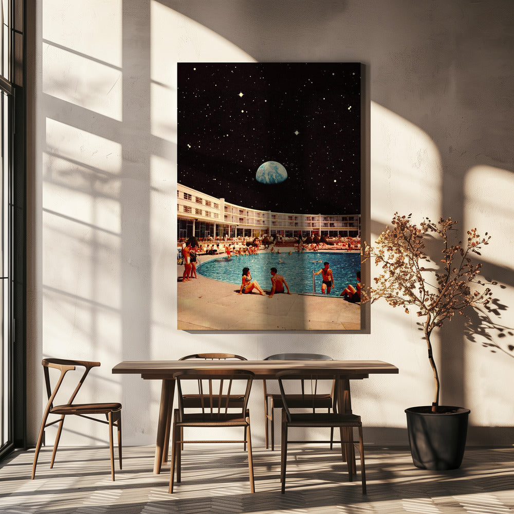 Lunar Pool | Canvas