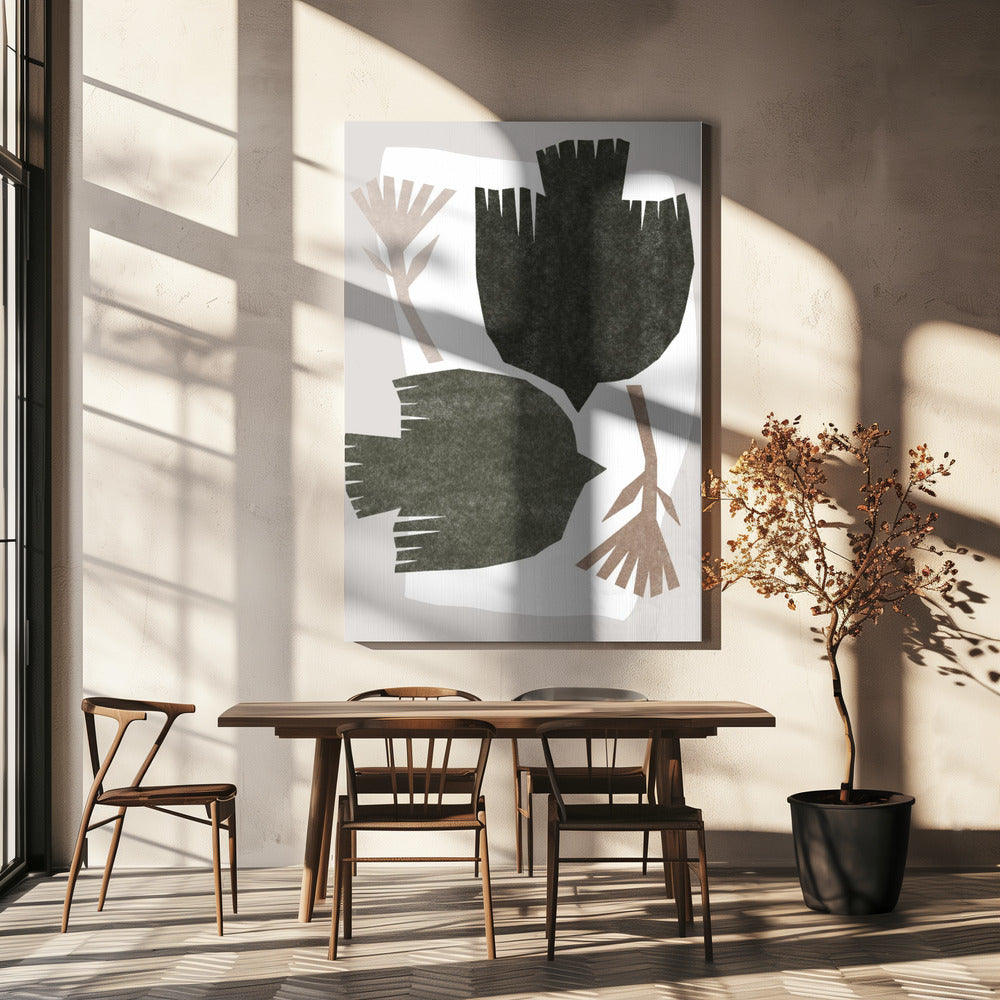 Abstract Birds Flight | Canvas