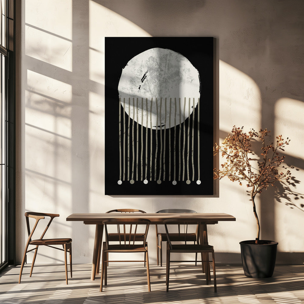 The Nightfall Abstraction | Canvas