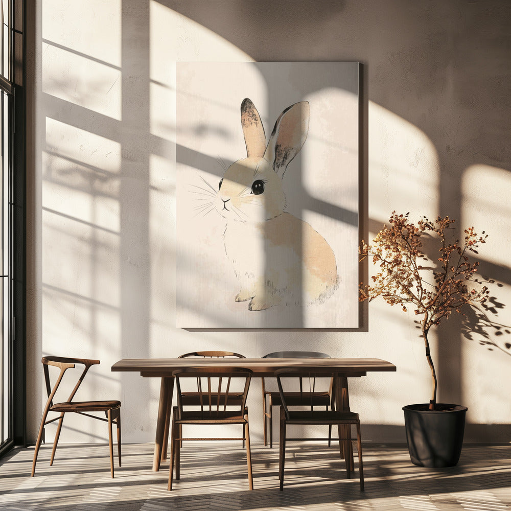 Bunny Serenity | Canvas