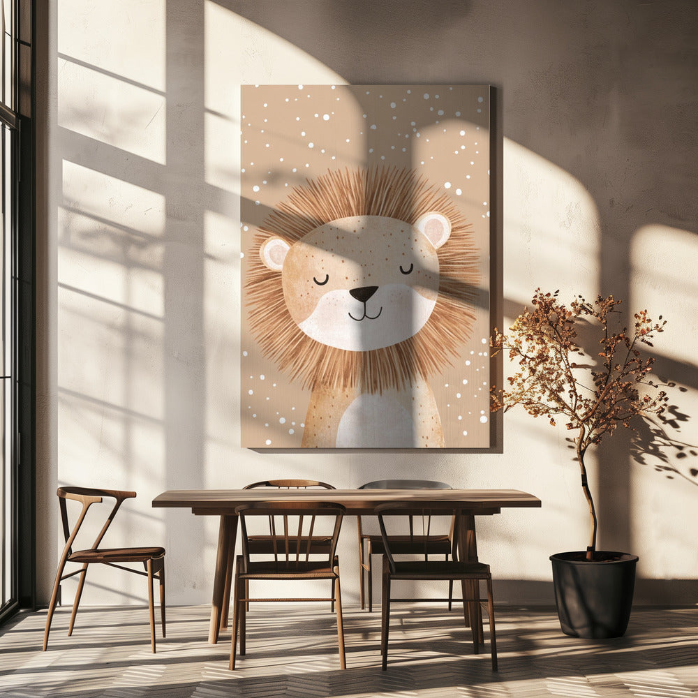 Dreamy Lion | Canvas