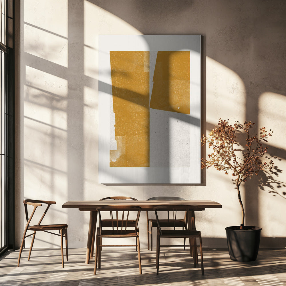 Golden Divide | Canvas