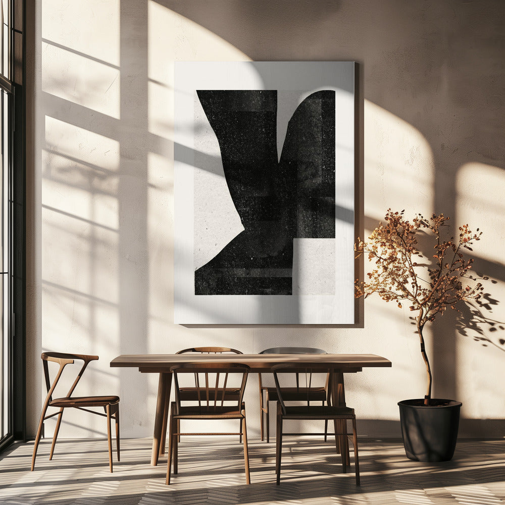 Dark Silhouette Form | Canvas